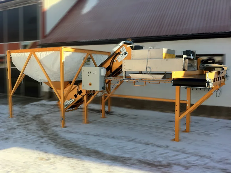 Komplett betningsenhet för lagerhus
